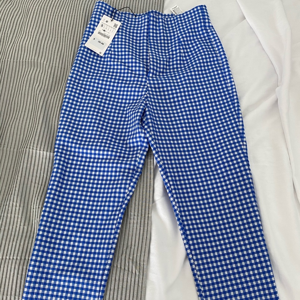 Zara Plaid pants